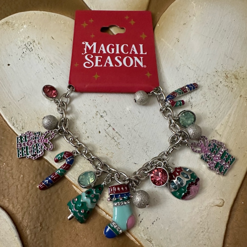 Magical Season Christmas Charm Bracelet